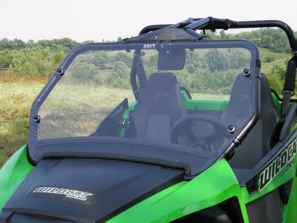 Arctic Cat Wildcat Split Lexan Windshield (2012-2018)