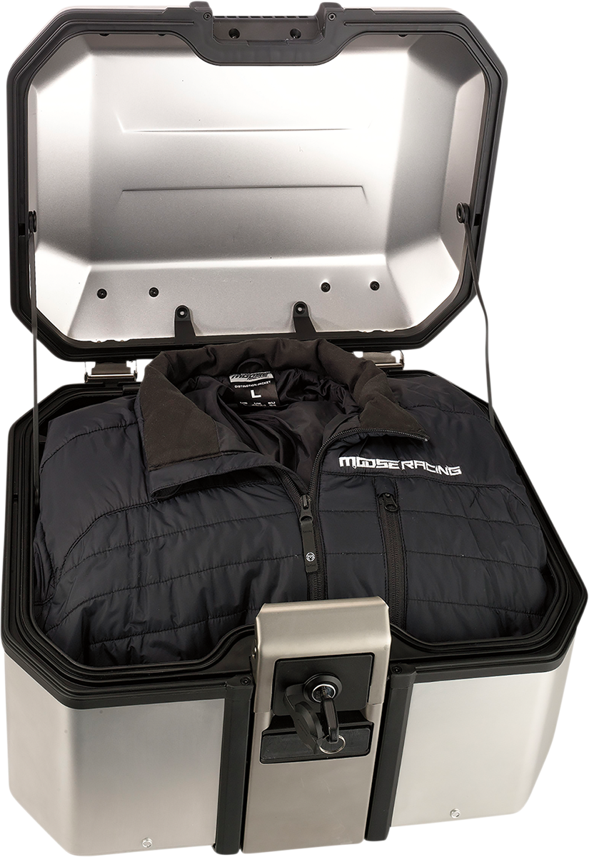 Kenai Top Case - 37 Liter - Silver