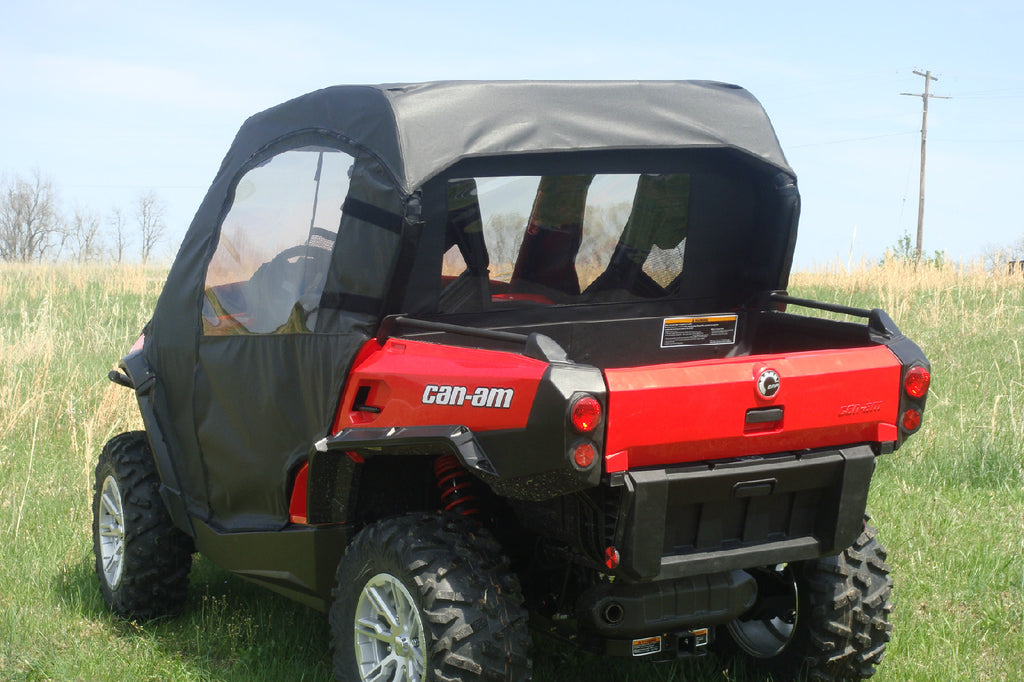 Can-Am Commander Soft Doors And Rear Window Kit (2014+)