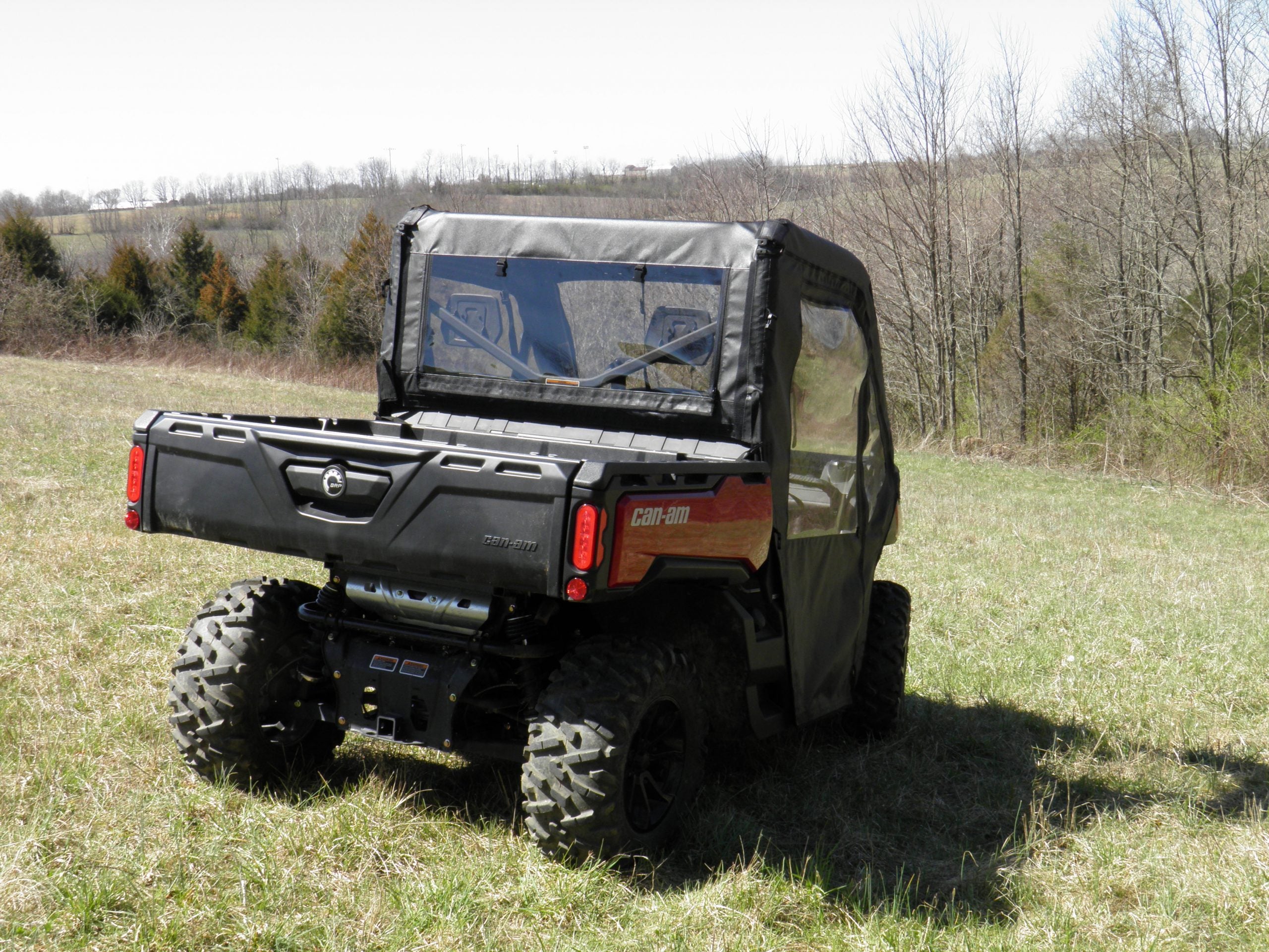 Offroad Armor Can-Am Defender Soft Doors And Rear Window Combo