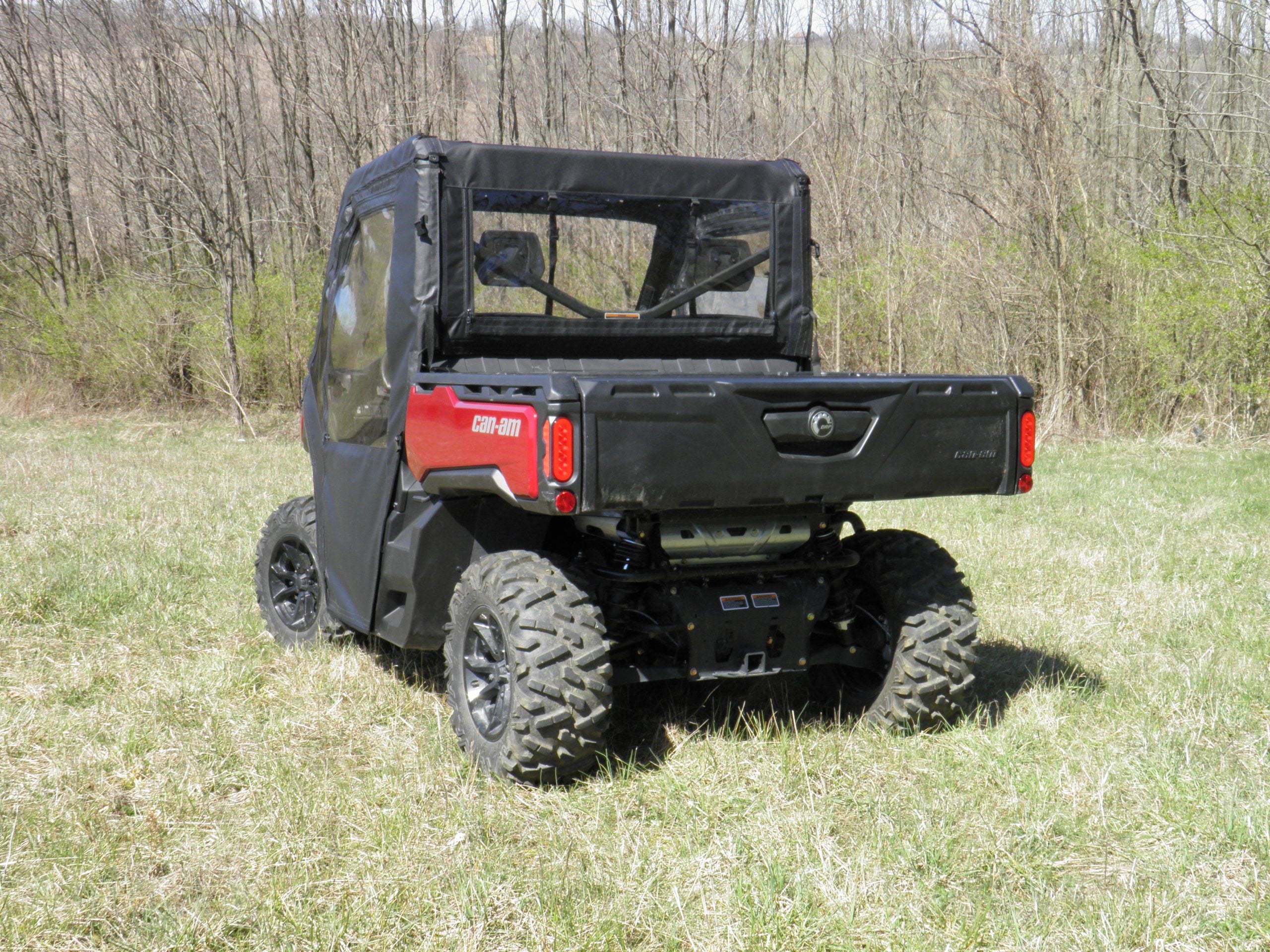 Offroad Armor Can-Am Defender Soft Doors And Rear Window Combo
