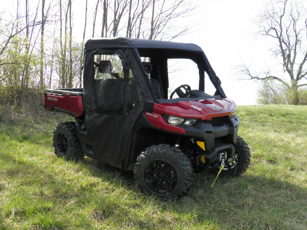 Offroad Armor Can-Am Defender Soft Doors And Rear Window Combo