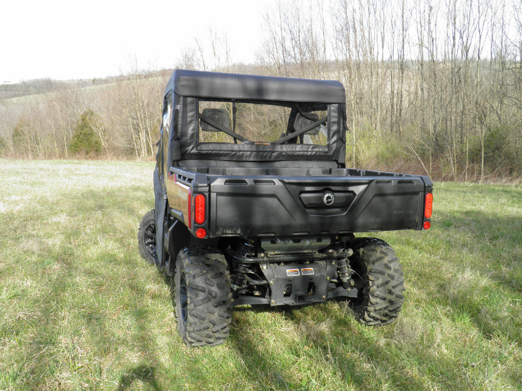 Can-Am Defender Soft Full Enclosure For An Existing Hard Windshield