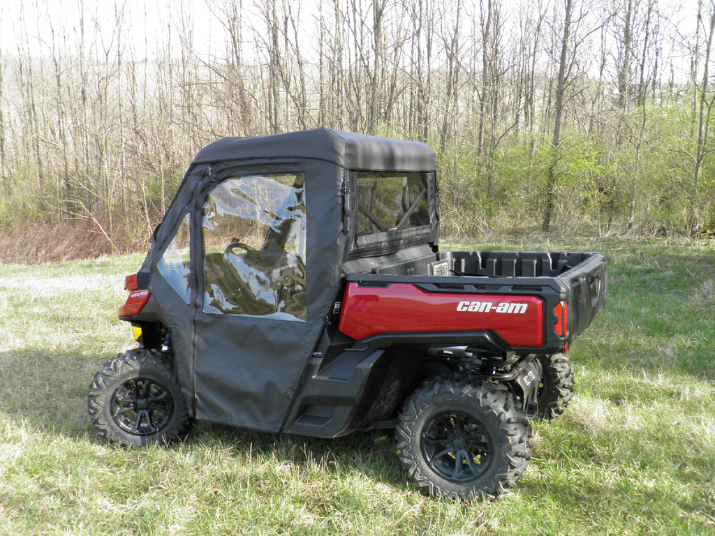Can-Am Defender Soft Full Enclosure For An Existing Hard Windshield