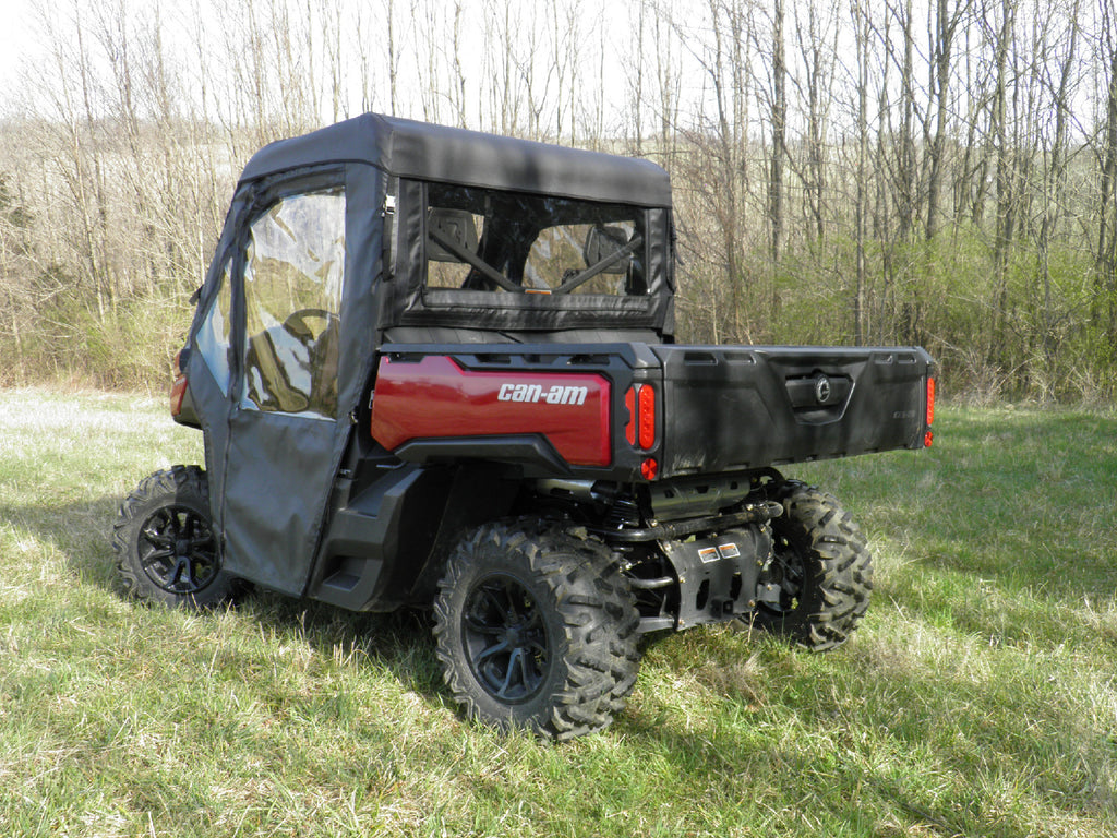 Can-Am Defender Soft Full Enclosure For An Existing Hard Windshield