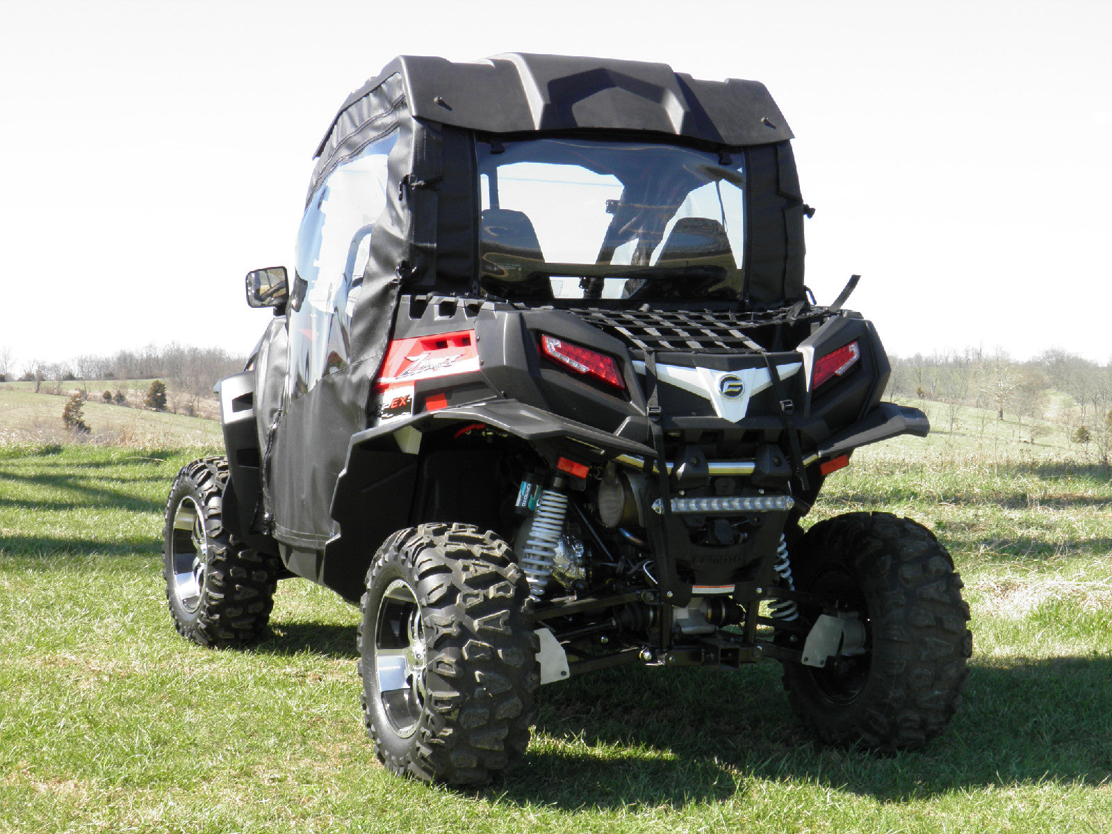 Cf Moto Z Force Full Cab Enclosure For Existing Windshield