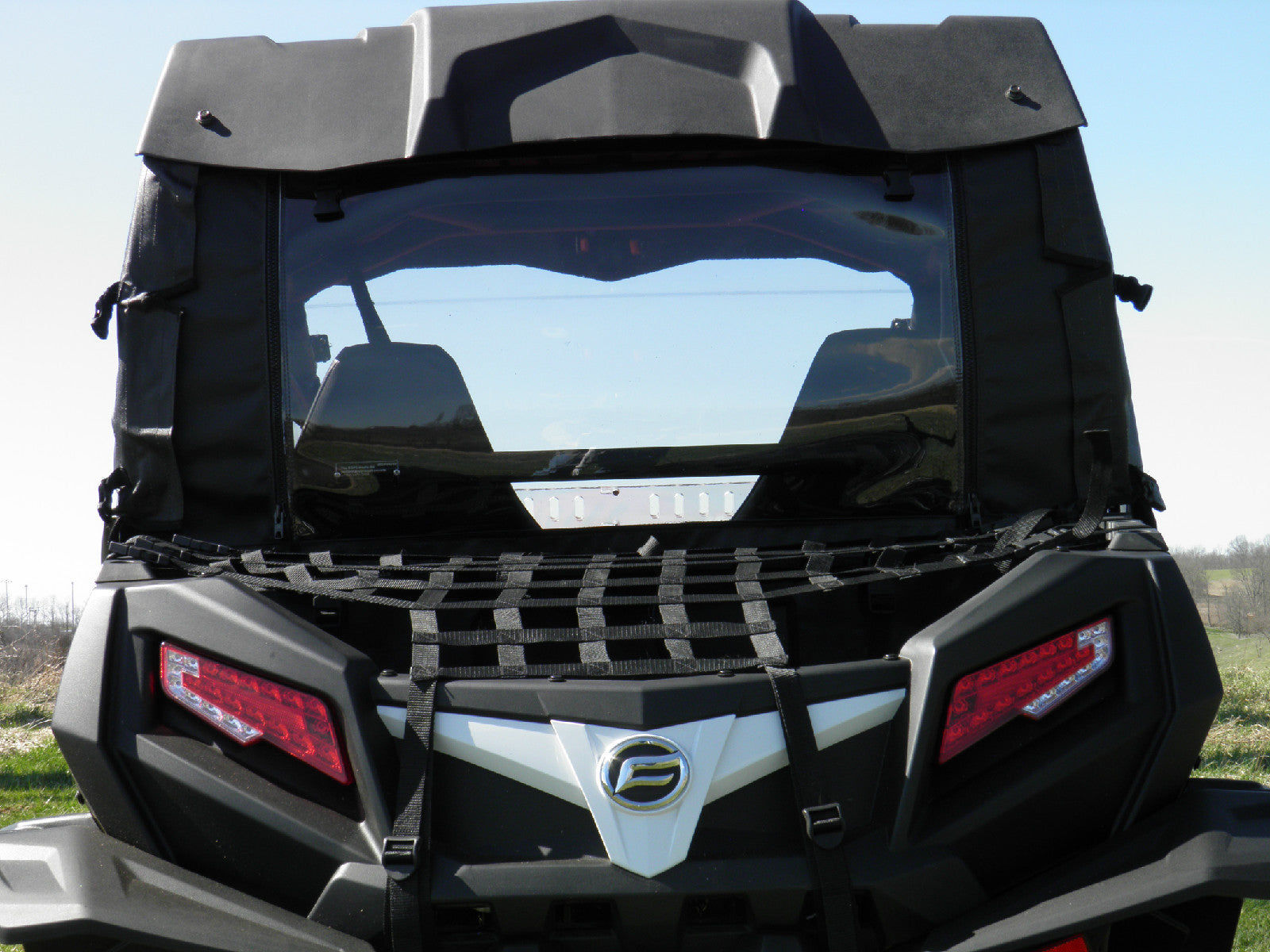 Cf Moto Z Force Full Cab Enclosure For Existing Windshield