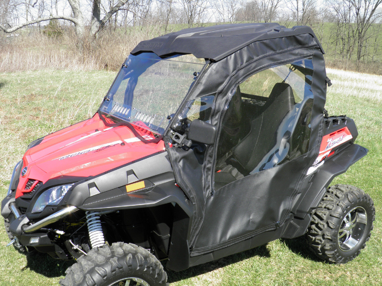 Cf Moto Z Force Full Cab Enclosure For Existing Windshield