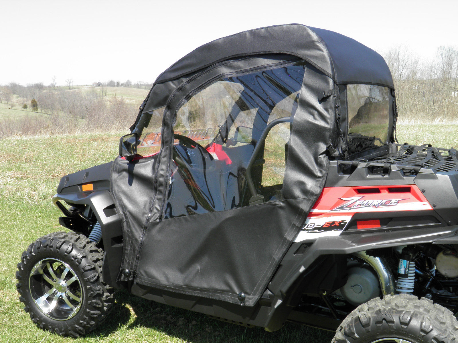 Cf Moto Z Force Soft Door And Rear Window Combo