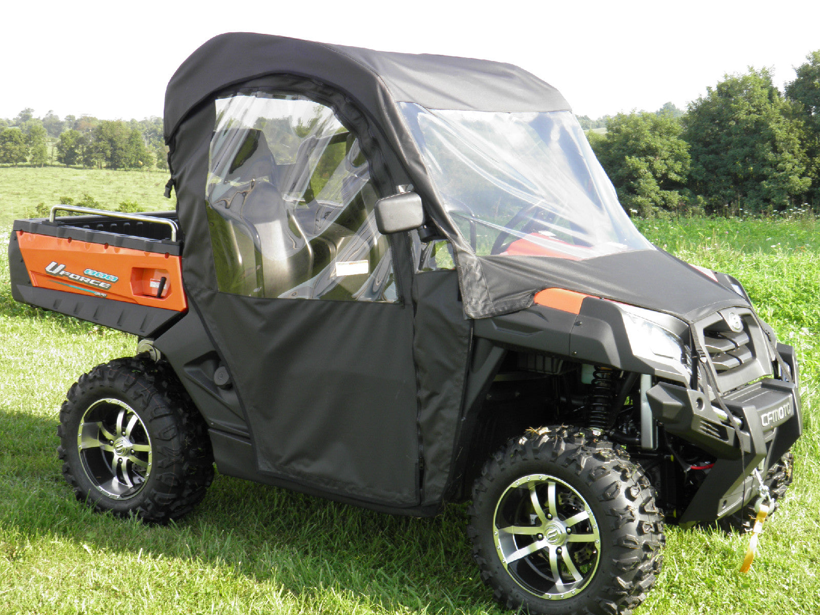 Cf Moto Uforce 500/800 Soft Full Cab Enclosure With Vinyl Windshield