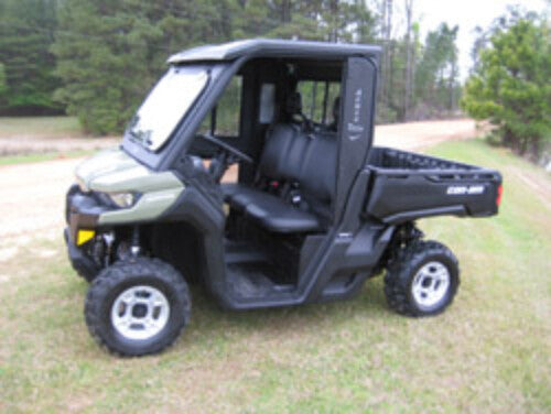 Armor Tech Can-Am Defender Flip-Up Glass Windshield