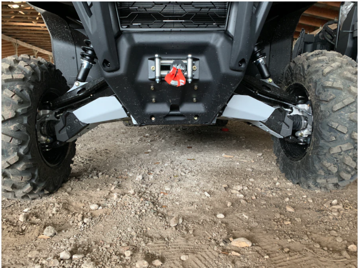 Can-Am Defender Hd5/Hd8/Hd10 Curved Alloy Front A Arm Guards
