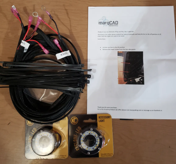 Can Am Defender Reverse Light Kit Plug and Play