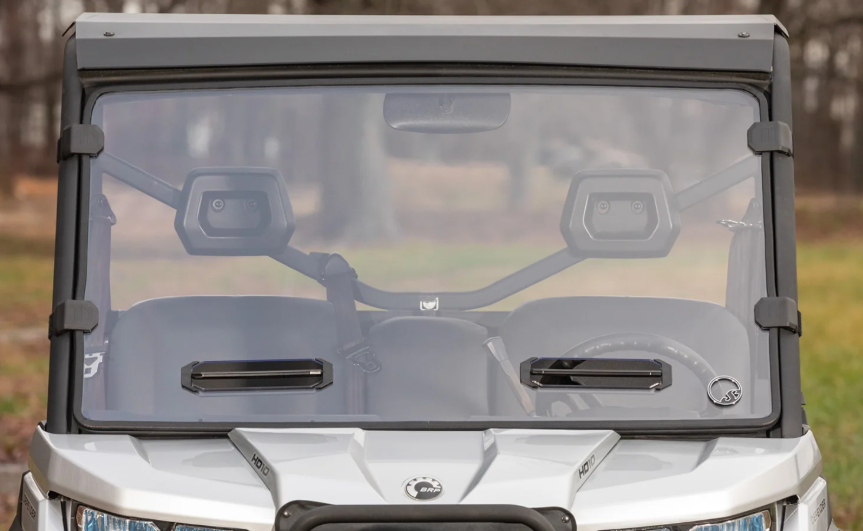 Can-Am Defender Scratch Resistant Vented Full Windshield