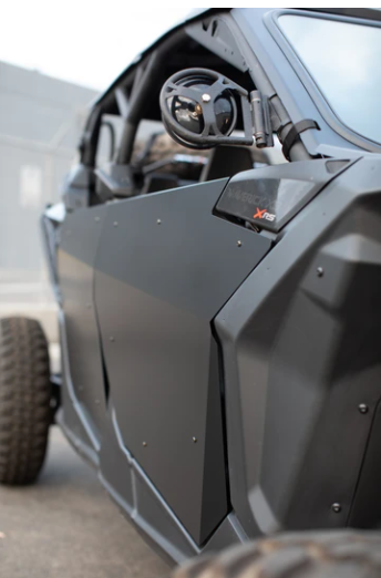 Canam Maverick X3 Max Aluminum Half Doors - Dirt Specialties