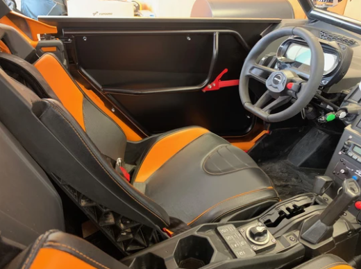 Canam Maverick X3 Half Doors (Flat Top Style) By Dirt Specialties