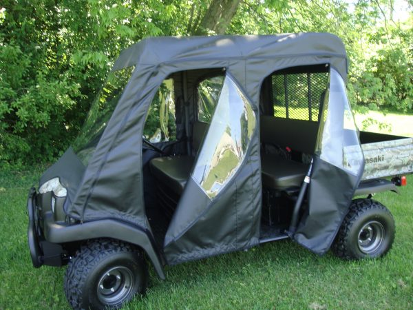 Kawasaki Mule 3000/3010/4000/4010 Trans Full Cab Enclosure with Vinyl Windshield