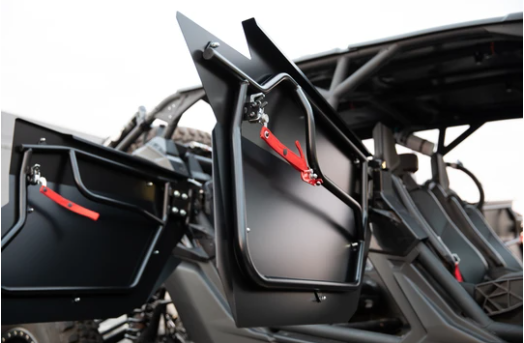 Canam Maverick X3 Max Aluminum Half Doors - Dirt Specialties