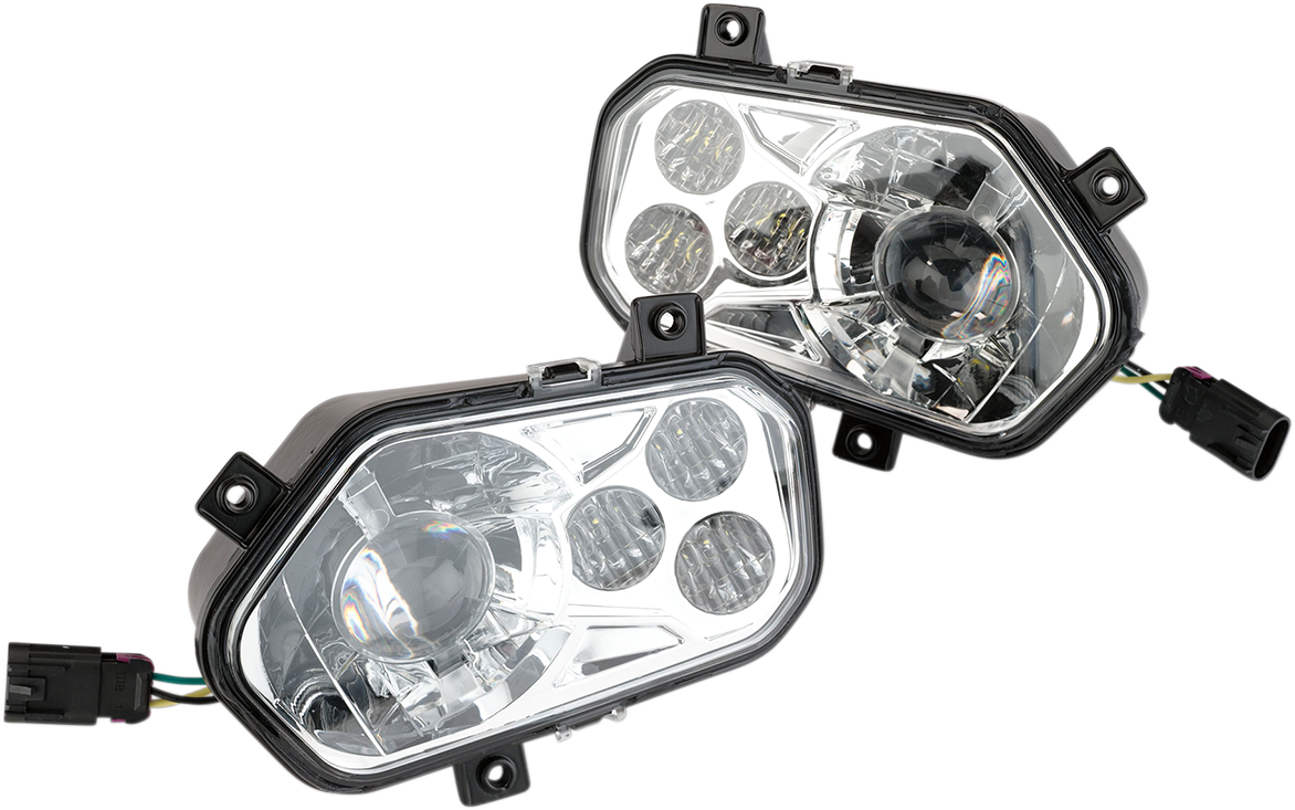 LED Headlight - RZR800/900 - Clear