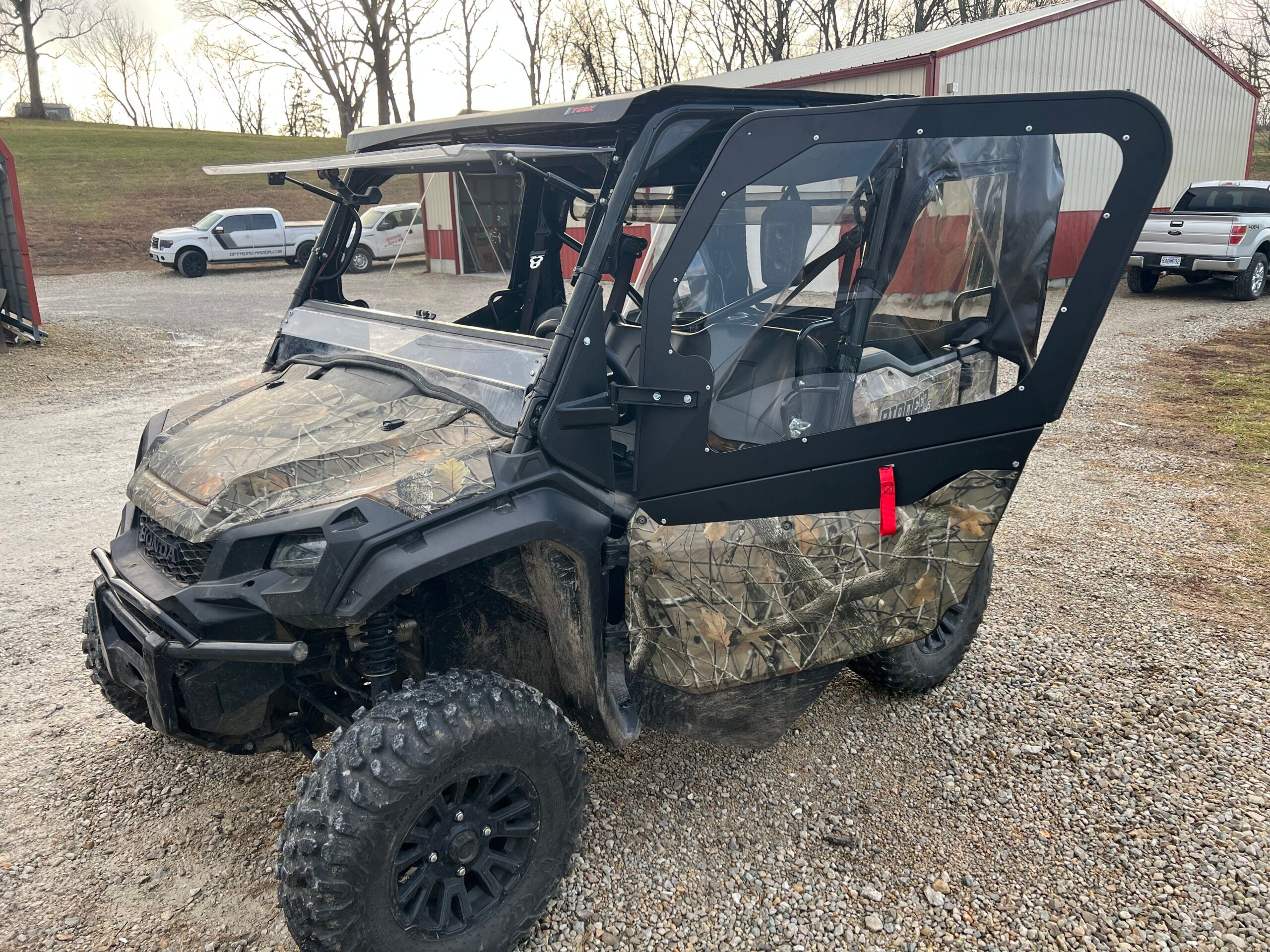 Honda Pioneer 1000 / 1000-5 Aluminum Upper Doors By Offroad Armor