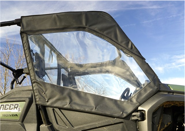 Honda Pioneer 1000-5 Front/Back Soft Door Kit With Middle/Rear Windows