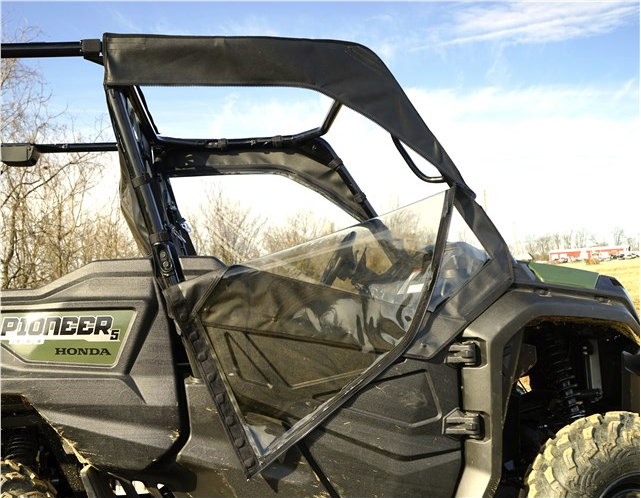 Honda Pioneer 1000-5 Front/Back Soft Door Kit With Middle/Rear Windows