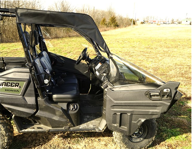 Honda Pioneer 1000-5 Front/Back Soft Door Kit With Middle/Rear Windows