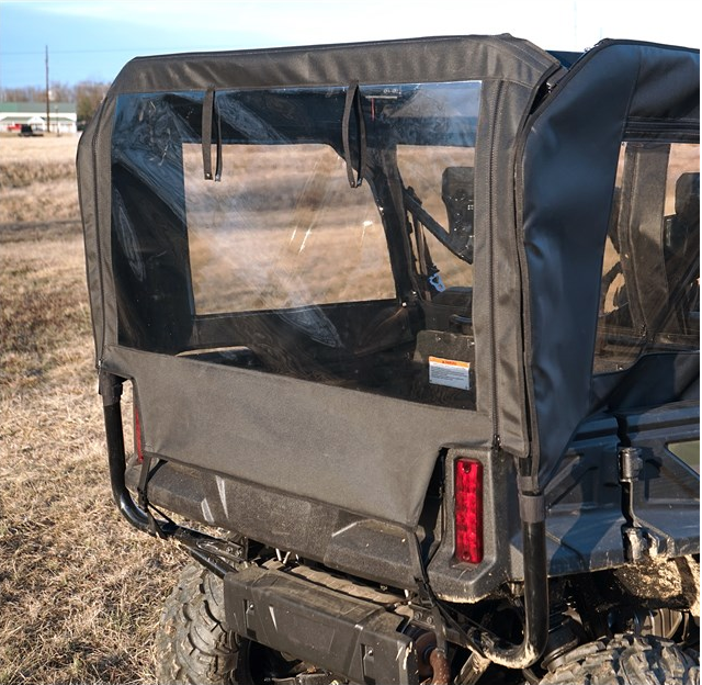 Honda Pioneer 1000-5 Front/Back Soft Door Kit With Middle/Rear Windows