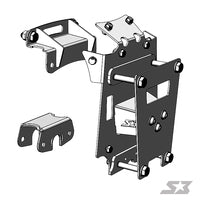 S3 Power Sports 2017+ Can-Am Maverick X3 Front Gusset Kit