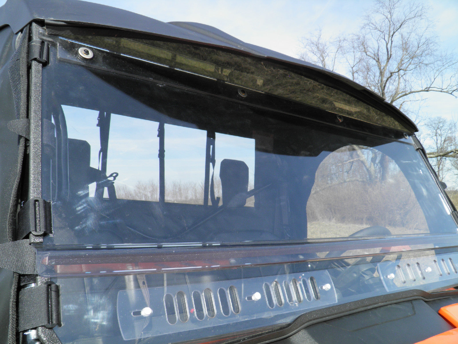 Honda Pioneer 700/700-4 (2014+) Split Lexan Windshield