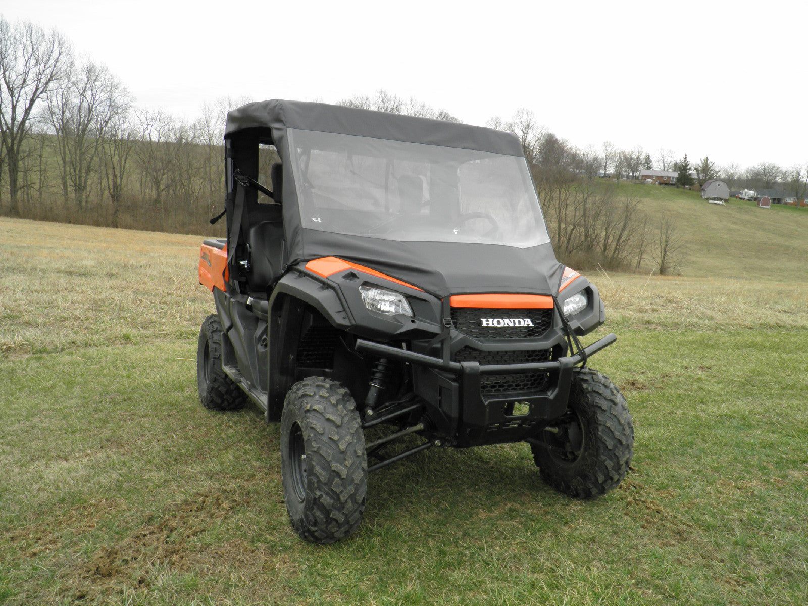 Honda Pioneer 700 (2014+) Summer Cab (Vinyl Windshield, Soft Top, Soft Rear Panel)