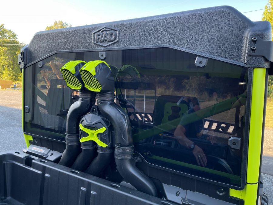 Can Am Defender XMR Rear Panel (Fits 2016-Up HD8 | 2017-Up HD5 | 2016-Up HD10) (Vented Options)