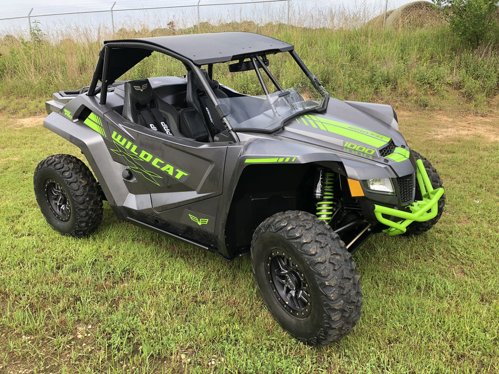 Trail Armor Textron Wildcat Xx Full Skids With Slider Nerfs Or Nerfs For Textron Off Road Steel Rock Sliders