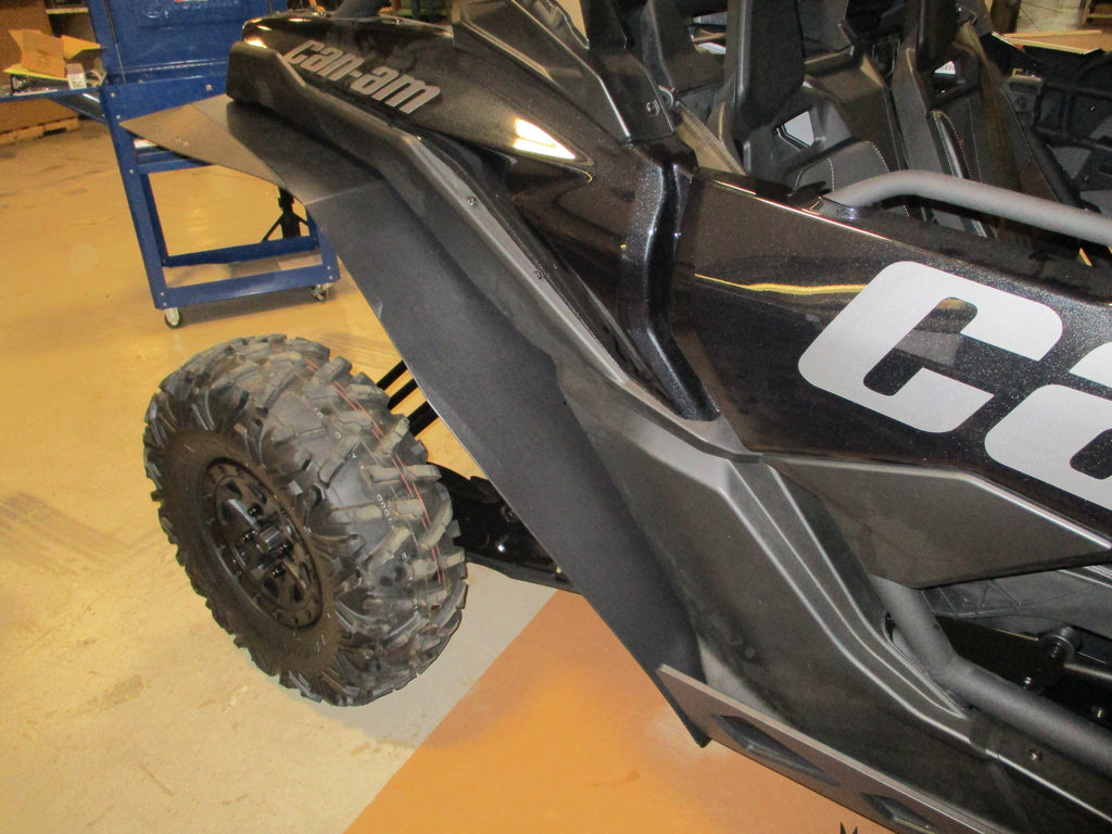 Trail Armor Can Am Maverick X3, Maverick X3 X Ds, Maverick X3 X Rs, Maverick X3 Max, Maverick X Rs, And Maverick Max X Ds Mud Flap Fender Extensions For X3 Style Fender Flares