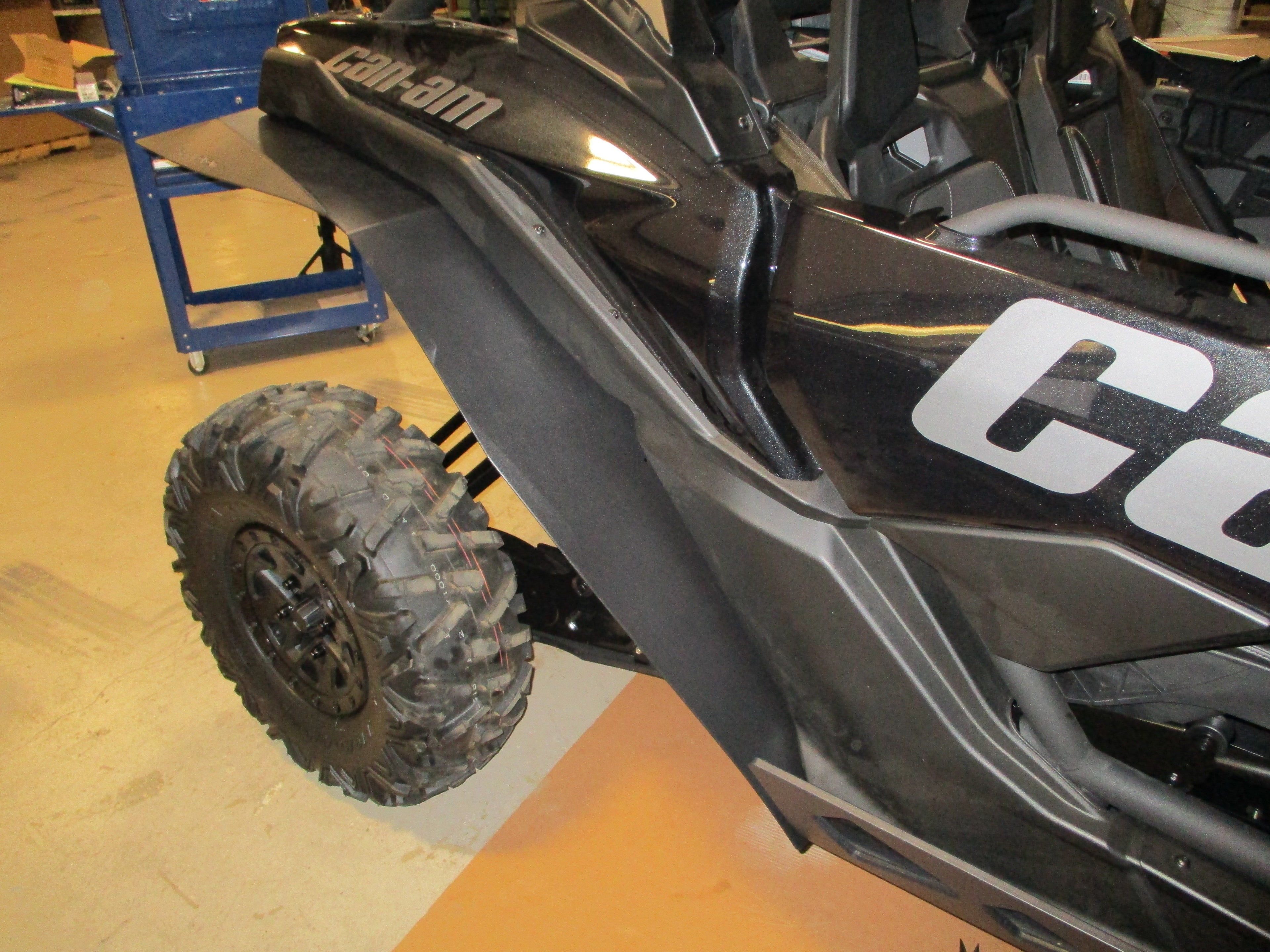 Trail Armor Can Am Maverick X3, Maverick X3 X Ds, Maverick X3 X Rs, Maverick X3 Max, Maverick X Rs, And Maverick Max X Ds Mud Flap Fender Extensions For X3 Style Fender Flares