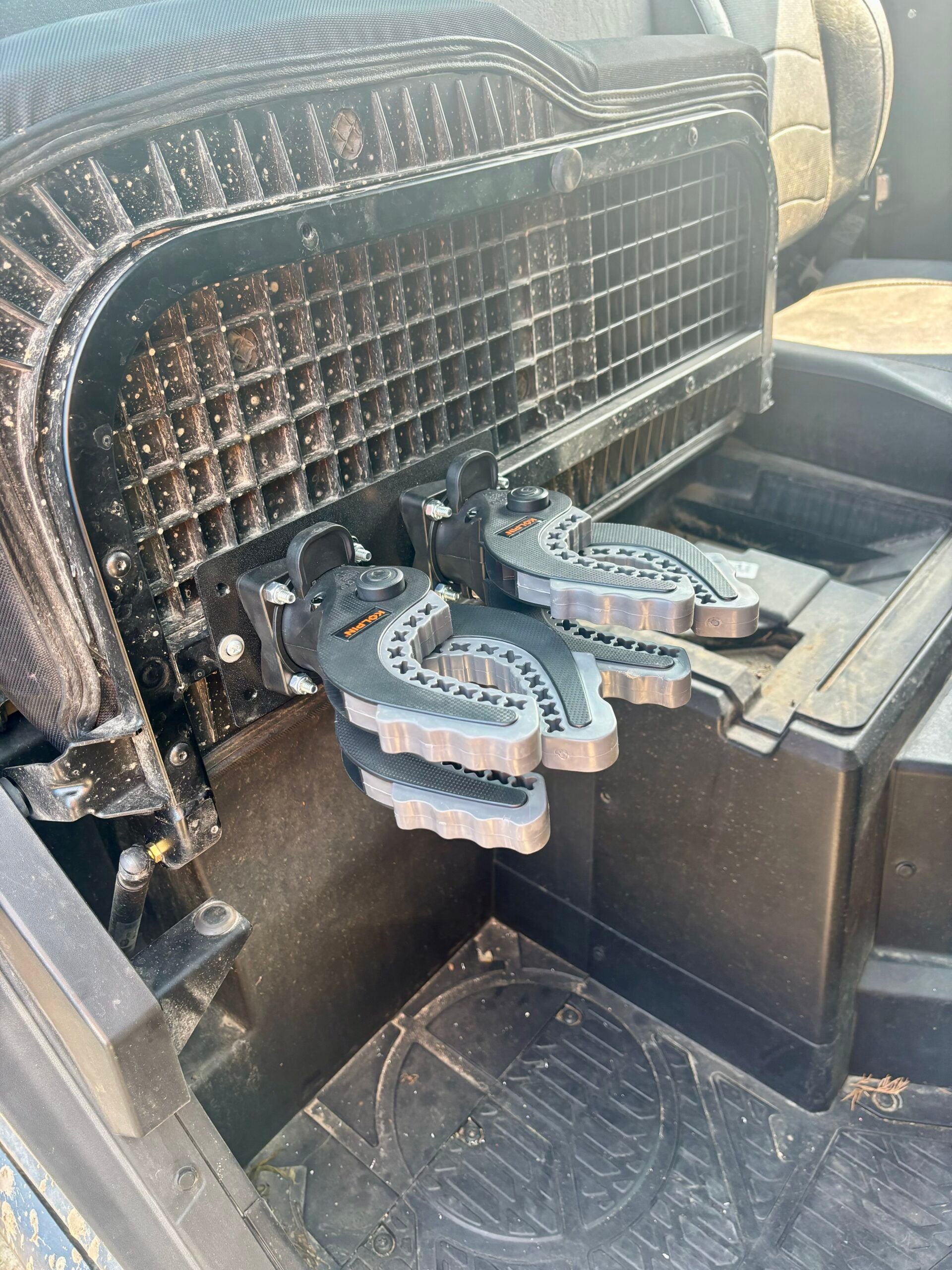 Offroad Armor Polaris Ranger Under Seat Hidden Rifle Mount