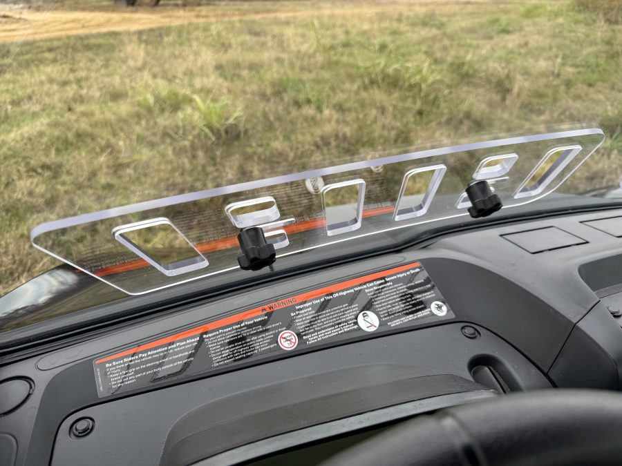 2025 Segway UT6 Front Windshield Vented