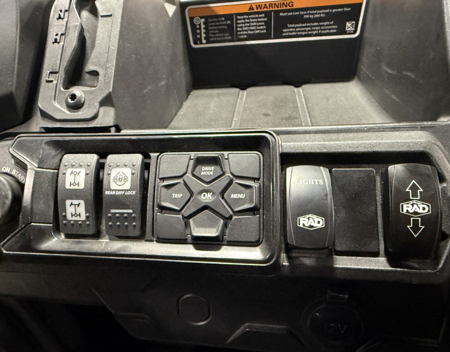Can Am Defender Power Hydraulic Dump Bed (does not fit units with HVAC system)