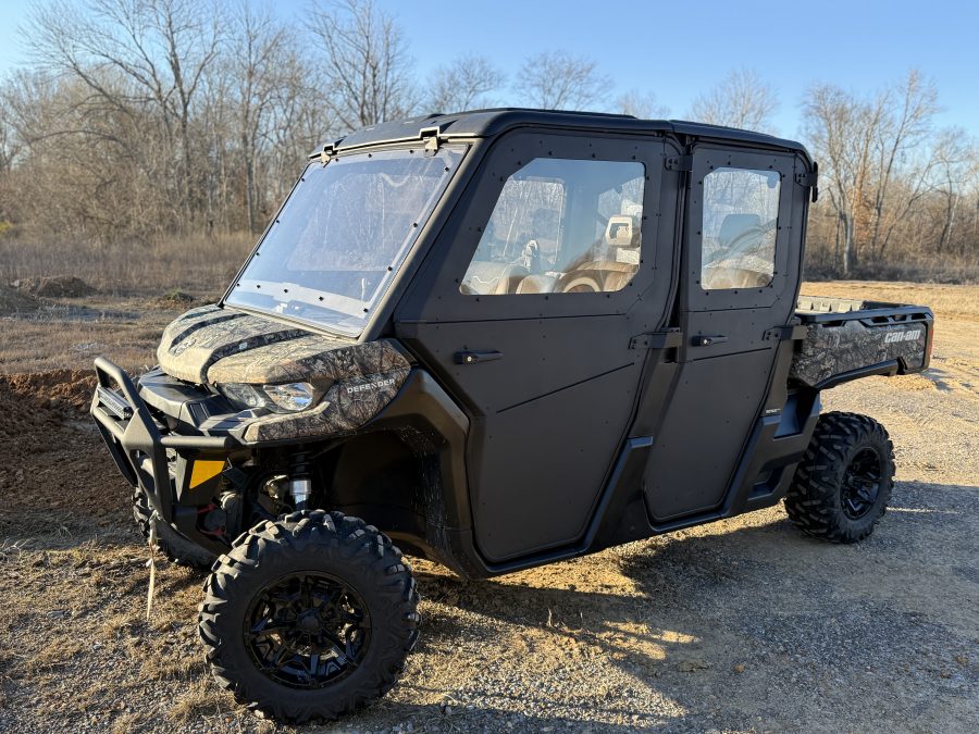 Can Am Defender Max Full Aluminum Door Kit, Converts From Full to Half