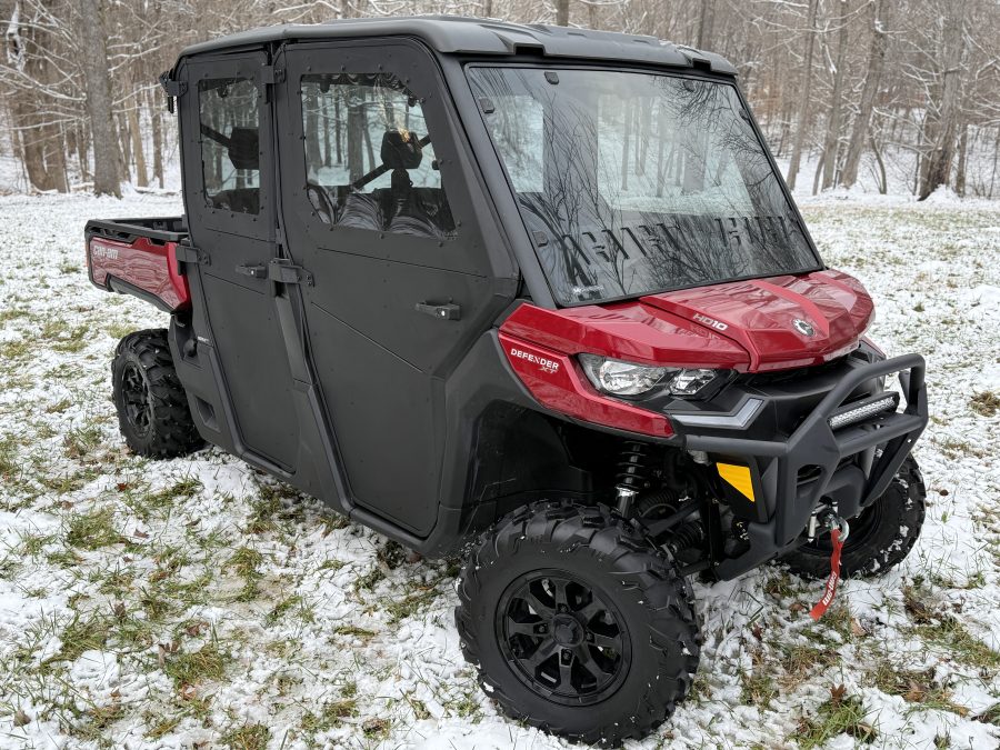 Can Am Defender Max Full Aluminum Door Kit, Converts From Full to Half