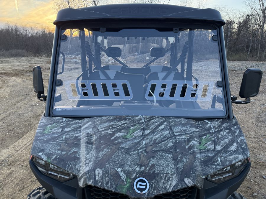 CF Moto UForce 800 XL Front Windshield Vented