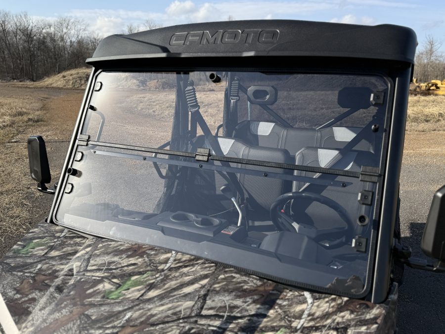 CF Moto UForce 800 XL Fold Down Windshield