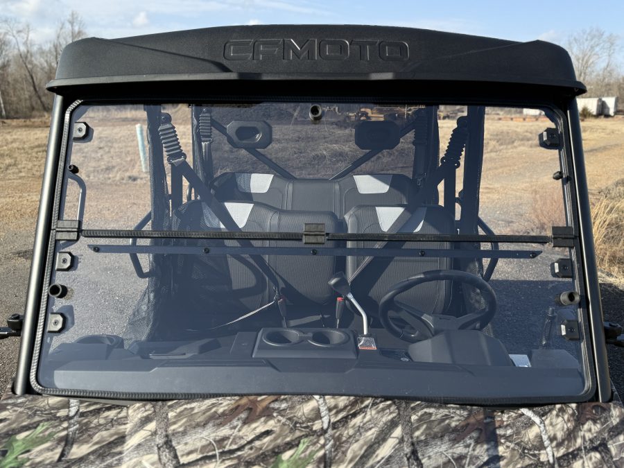 CF Moto UForce 800 XL Fold Down Windshield