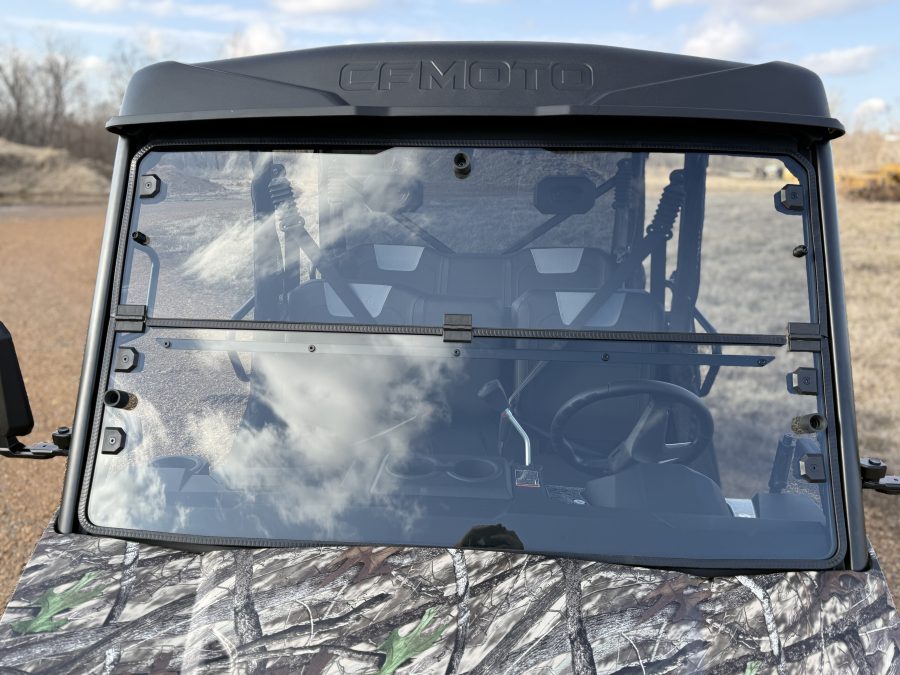 CF Moto UForce 800 XL Fold Down Windshield