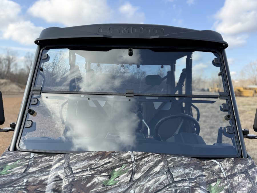 CF Moto UForce 800 XL Fold Down Windshield