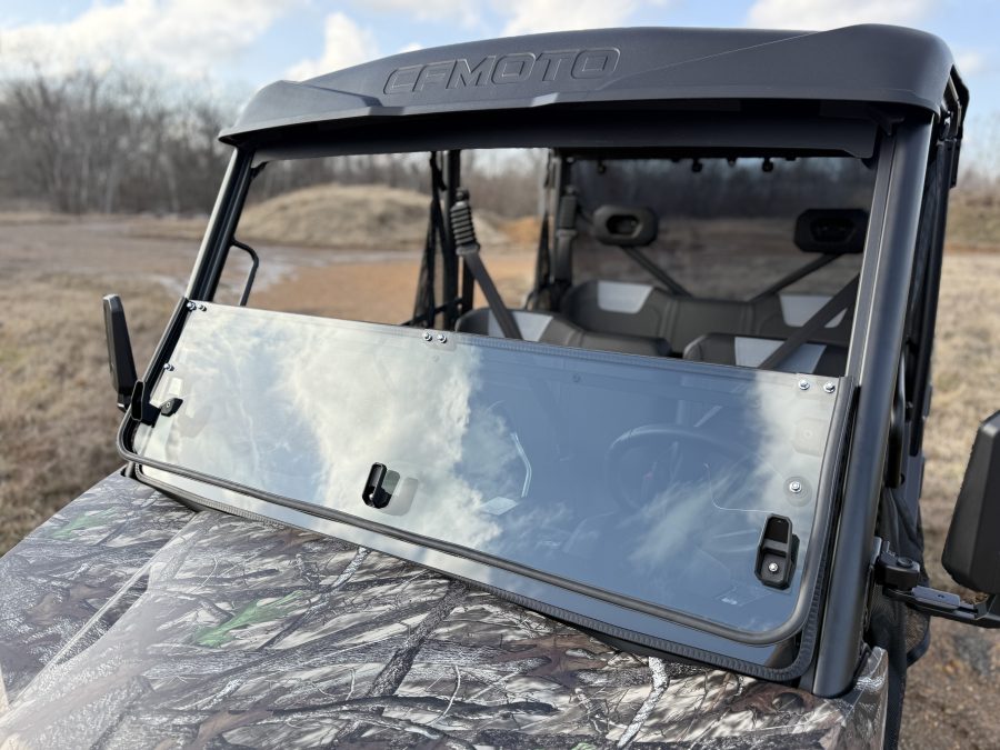 CF Moto UForce 800 XL Fold Down Windshield