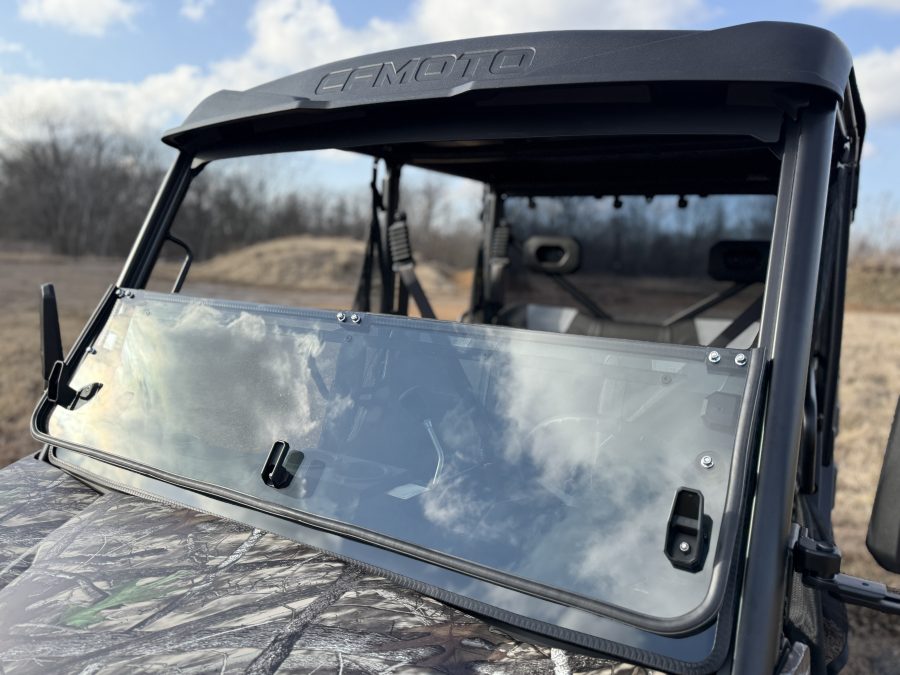 CF Moto UForce 800 XL Fold Down Windshield