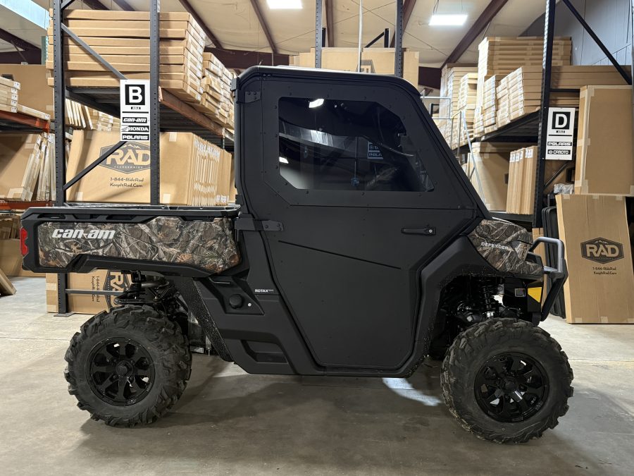 Can Am Defender Full Aluminum Door Kit, Converts From Full to Half (2 Door)