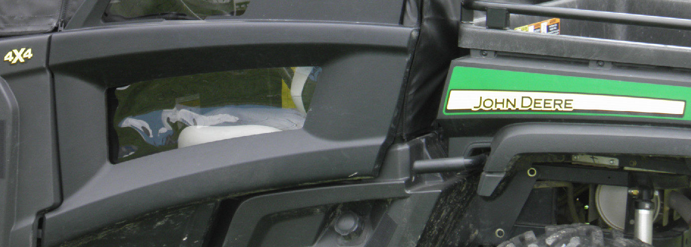 John Deere Gator Rsx 850I/860I Soft Door And Rear Window Combo For An Existing Hard Windshield & Top