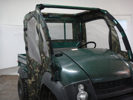 Kawasaki Mule 600/610/SX Soft Doors and Rear Window Combo for an Existing Hard Windshield & Top